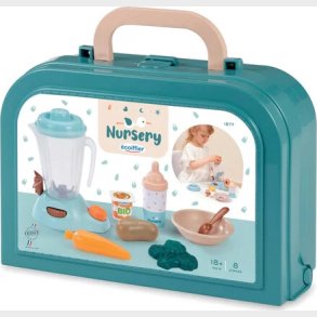 Ecoiffier - Legemad I Kuffert - Nursery - 8 Dele