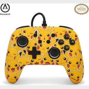 Powera Enhanced Wired Controller For Nintendo Switch - Pikachu Moods