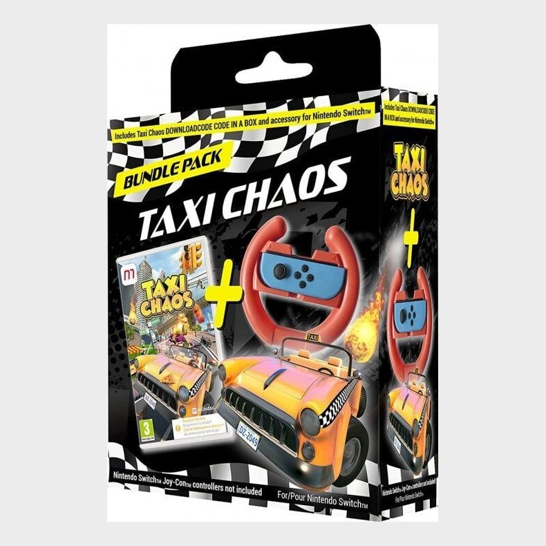 Taxi Chaos Bundle (code In A Box) - Nintendo Switch