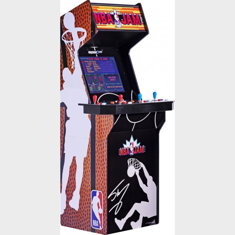 Arcade1up - Nba Jam Arkadespil - Shaq Edition