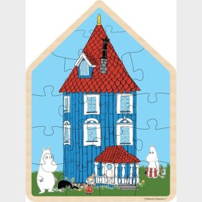 Mumi Puslespil I Tr - Hus