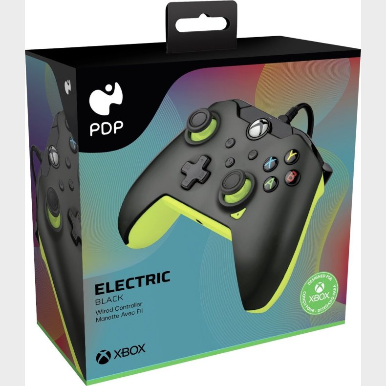 Pdp - Controller Til Xbox - Electric - Sort Grn