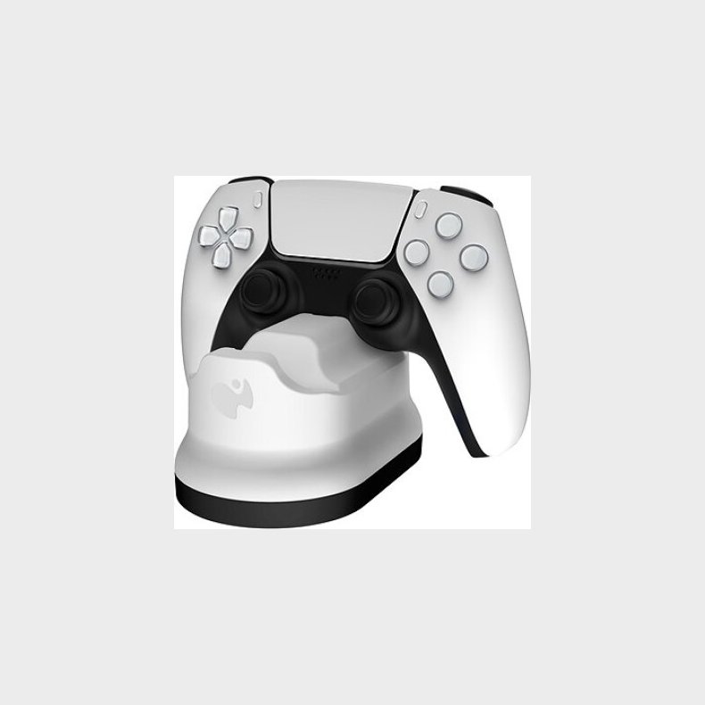 Ps5 Dualsense Controller Ladestation - Metavolt Dual - Pdp - Hvid
