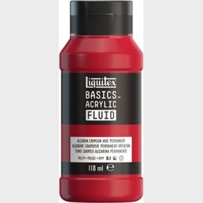Liquitex - Basics Fluid Akrylmaling - Alizarin Crimson Hue Permanent 118 Ml