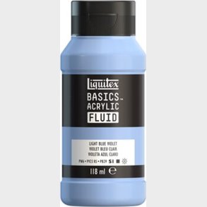 Liquitex - Basics Fluid Akrylmaling - Light Blue Violet 118 Ml