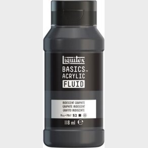 Liquitex - Basics Fluid Akrylmaling - Iridescent Graphite 118 Ml