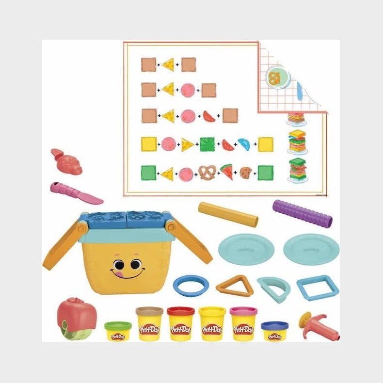 Play-doh Modellervoks - Picnic Shapes Startst