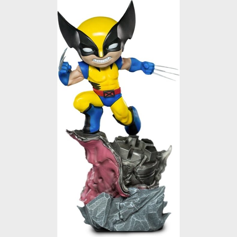 X-men - Wolverine Statuette Figur - Minico - Iron Studios - 21 Cm