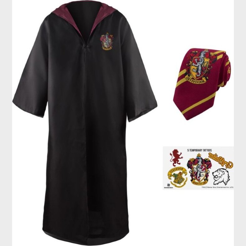 Harry Potter - Gryffindor Udkldning Til Brn - 3 Dele