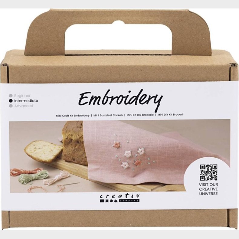 Broderi Kit - Diy Stofserviet