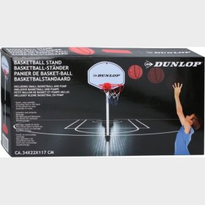 Dunlop - Basketball Stander - Indendrs - Inkl. Bold - 117 Cm