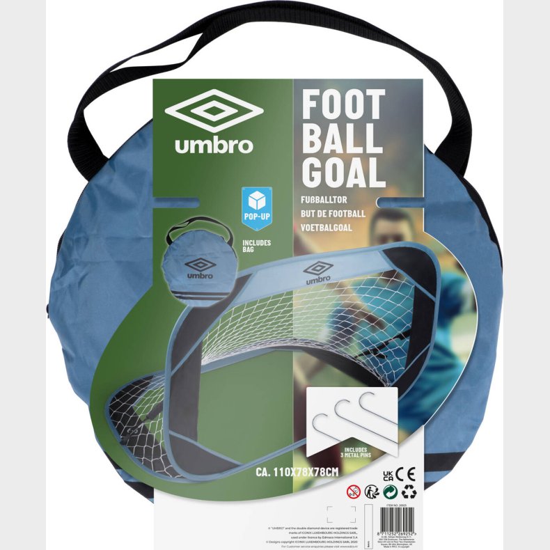 Pop Up Fodboldml - Umbro - 110x78 Cm
