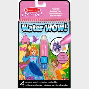 Melissa & Doug - Mal Med Vand Malebog - Eventyr - Diverse - Bog