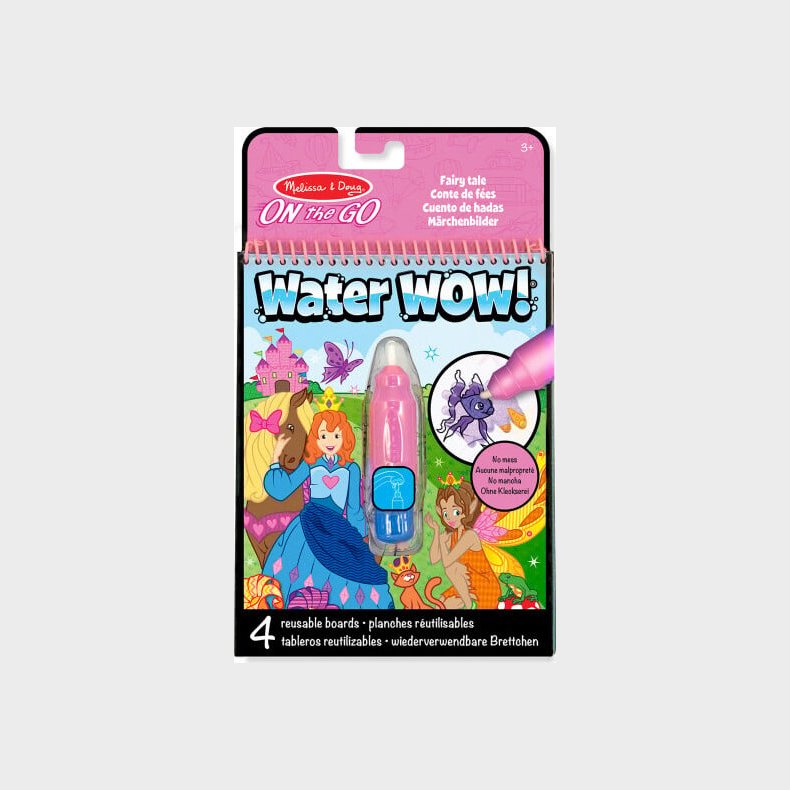 Melissa &amp; Doug - Mal Med Vand Malebog - Eventyr - Diverse - Bog