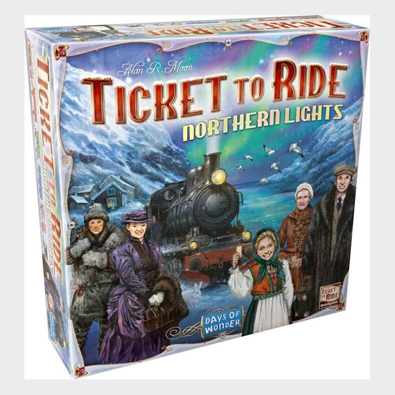 Ticket To Ride - Northern Lights - Nordisk