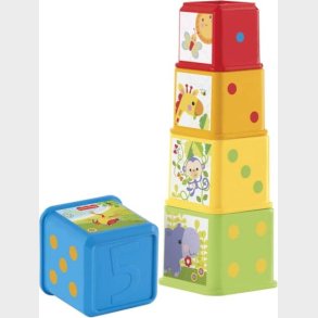 Fisher-price - Stableklodser - Stack & Explore - 5 Stk