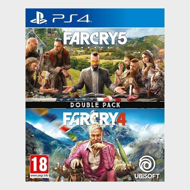 Far Cry 4 + Far Cry 5 Double Pack - PS4