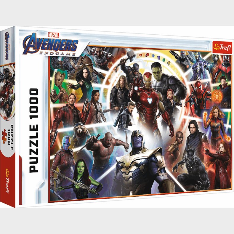 Marvel Puslespil - Avengers Endgame - Trefl - 1000 Brikker