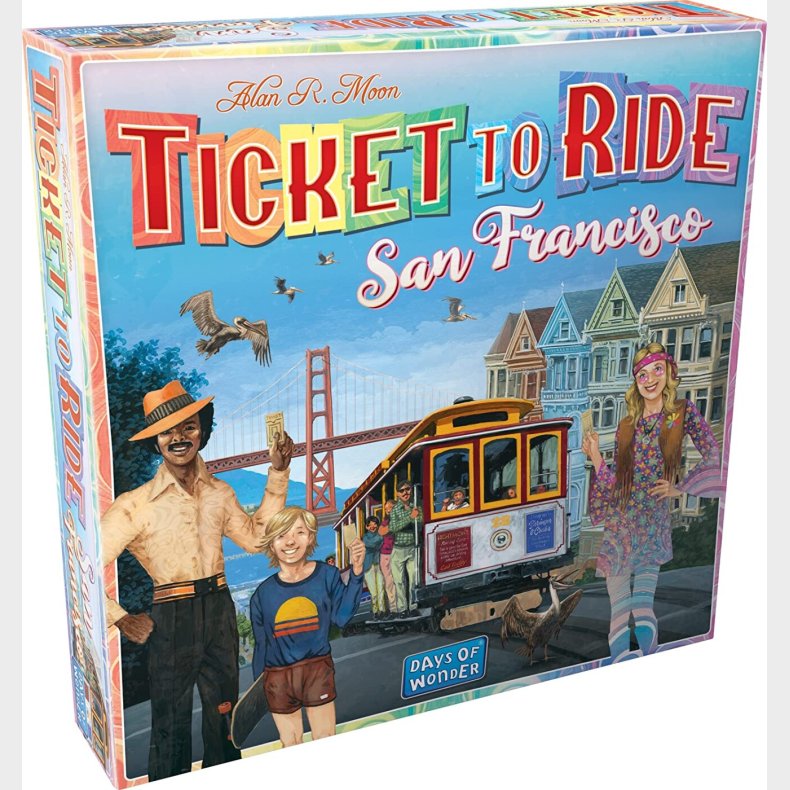 Ticket To Ride - San Francisco - Nordisk