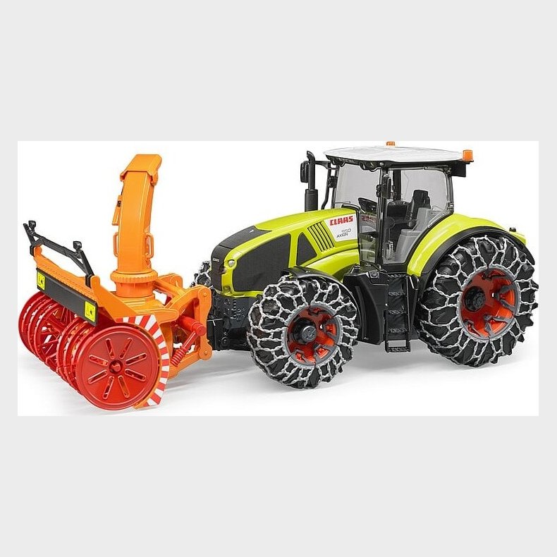 Bruder - Claas Axion 950 Traktor Med Snekder - 3017