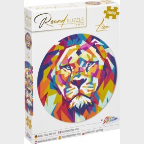 Grafix - Rundt Puslespil - 1000 Brikker - Lve