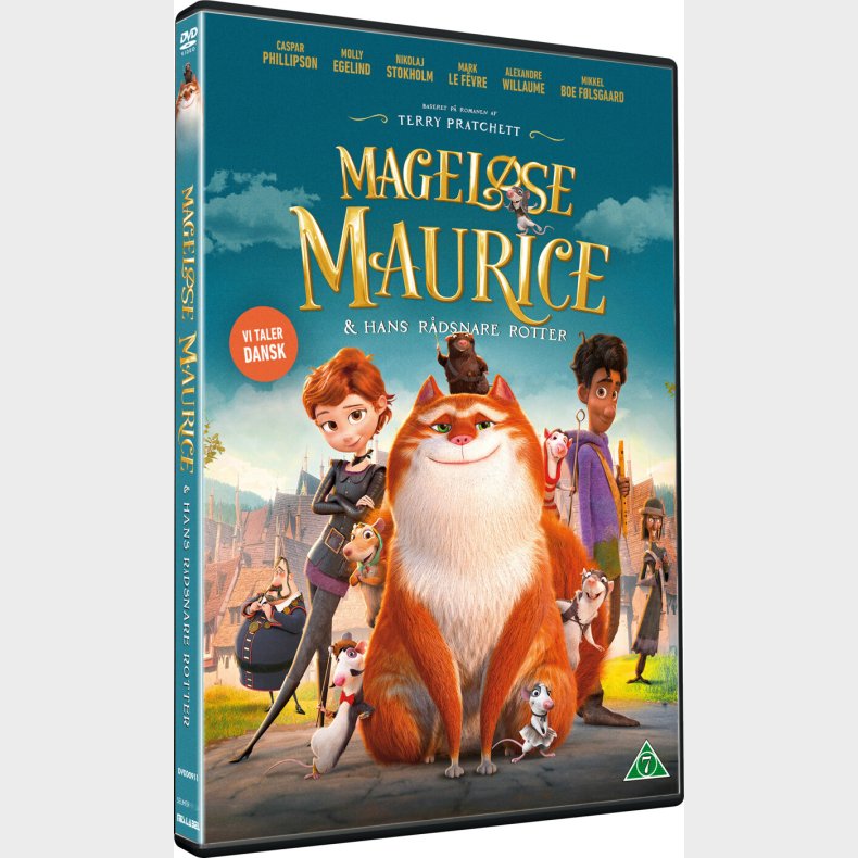 Magelse Maurice Og Hans Rdsnare Rotter / The Amazing Maurice - DVD - Film