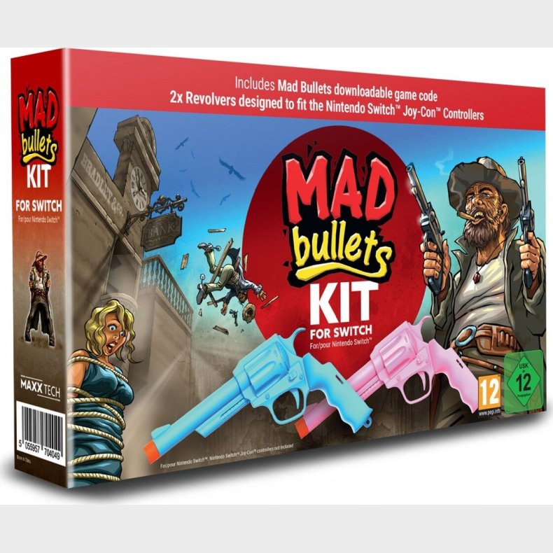 Mad Bullets Kit (incl. Game Code In Box) - Nintendo Switch