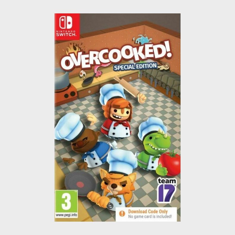 Overcooked! Special Edition (code In Box) - Nintendo Switch