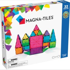 Magna-tiles - Magnetst - Klar - 32 Dele