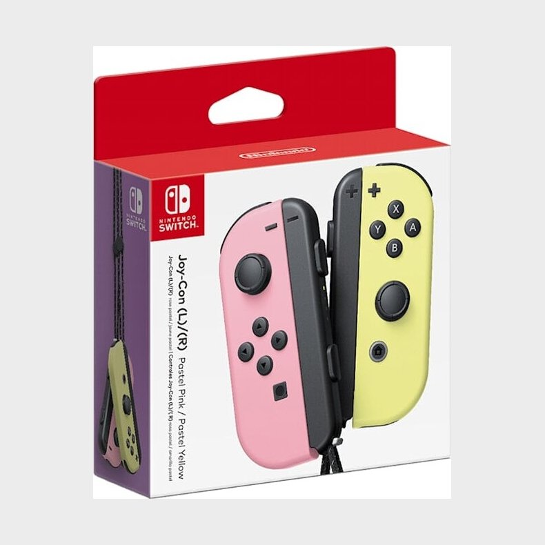 Nintendo Switch - Joy-con Controller Par - Pastel - Lyserd Gul