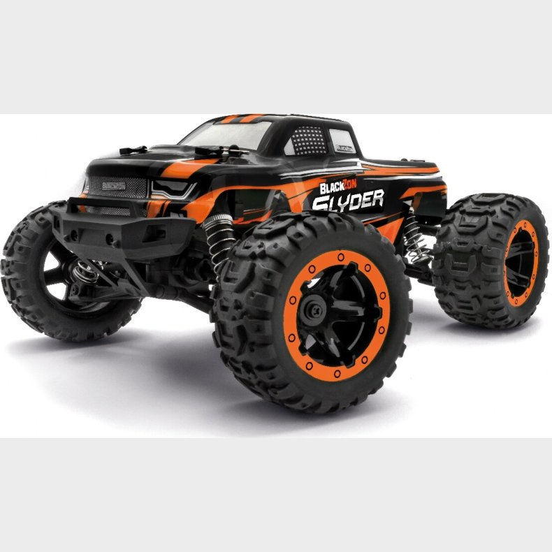 Blackzon - Slyder Monster Truck Fjernstyret - 1:16 - Orange