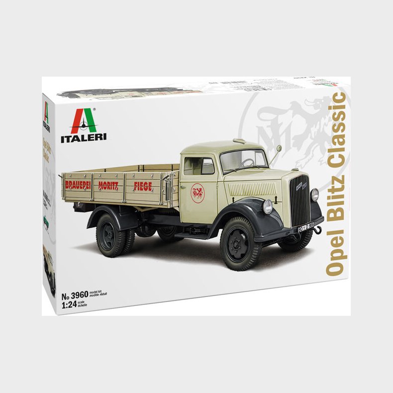 Italeri - Opel Blitz Classic Truck Lastbil Byggest - 1:24 - 3960s