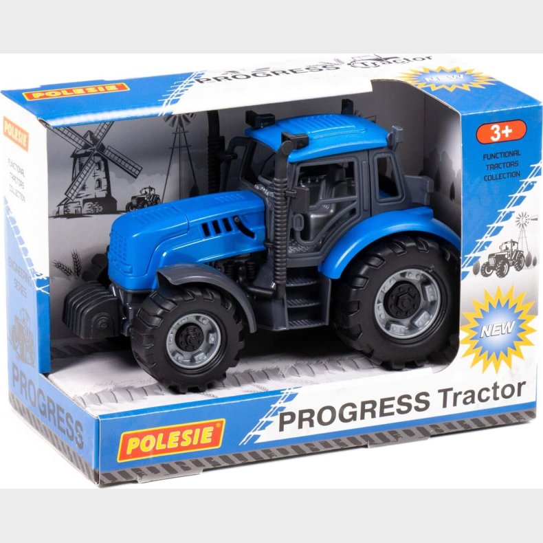 Legetjs Traktor Til Brn - Progress - Polesie - 18 Cm