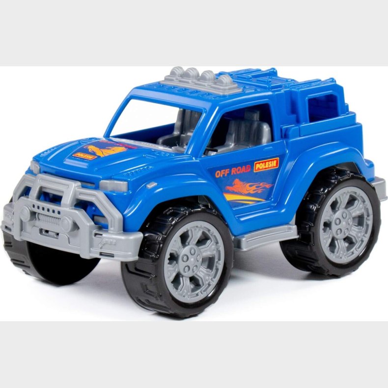 Jeep Legetjs Bil Til Brn - Polesie - Bl - 27 Cm