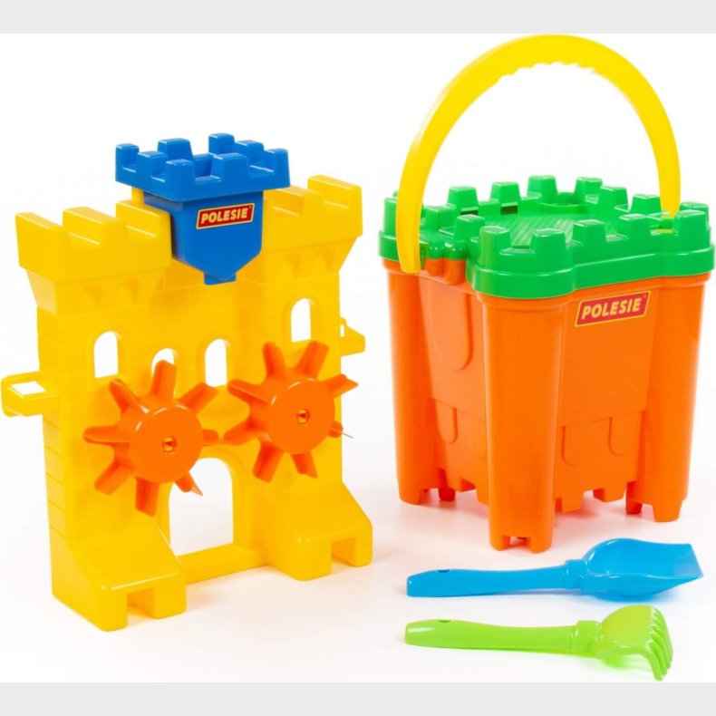 Sandmlle Legetj St - Sandlegetj Til Brn - Polesie - 5 Dele