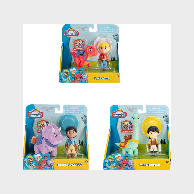 Dino Ranch Figurer - Assorteret