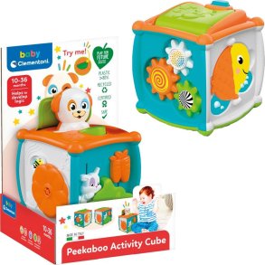 Clementoni - Peekaboo Aktivitetskube Med 5 Legeomrder