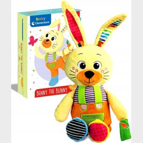 Baby Clementoni - Kanin Bamse - Benny The Bunny - Plys Kanin
