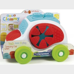 Soft Clemmy - Sensory Car - Sanselegetj - Clementoni