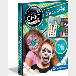 Ansigtsmaling Til Brn - Crazy Chic - Clementoni
