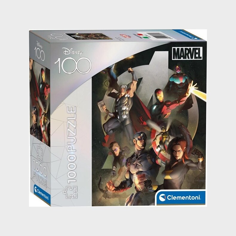 Marvel Puslespil - Avengers - Clementoni - 1000 Brikker