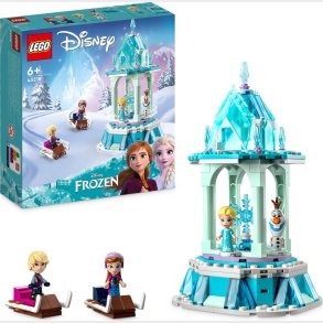 Lego Disney Prinsesse - Anna Og Elsas Magiske Karrusel - 43218