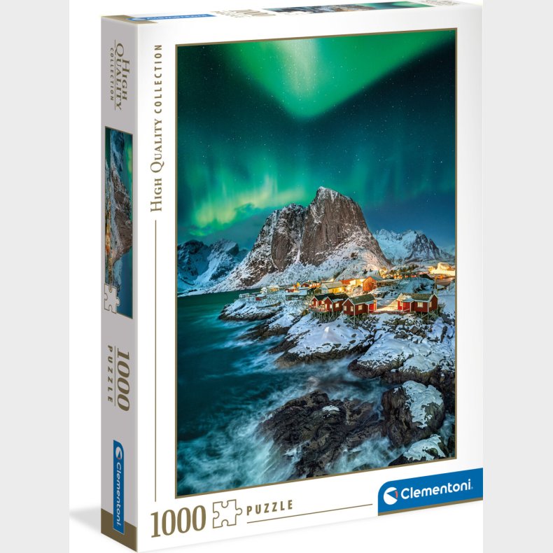 Clementoni Puslespil - Lofoten erne - High Quality Collection - 1000 Brikker