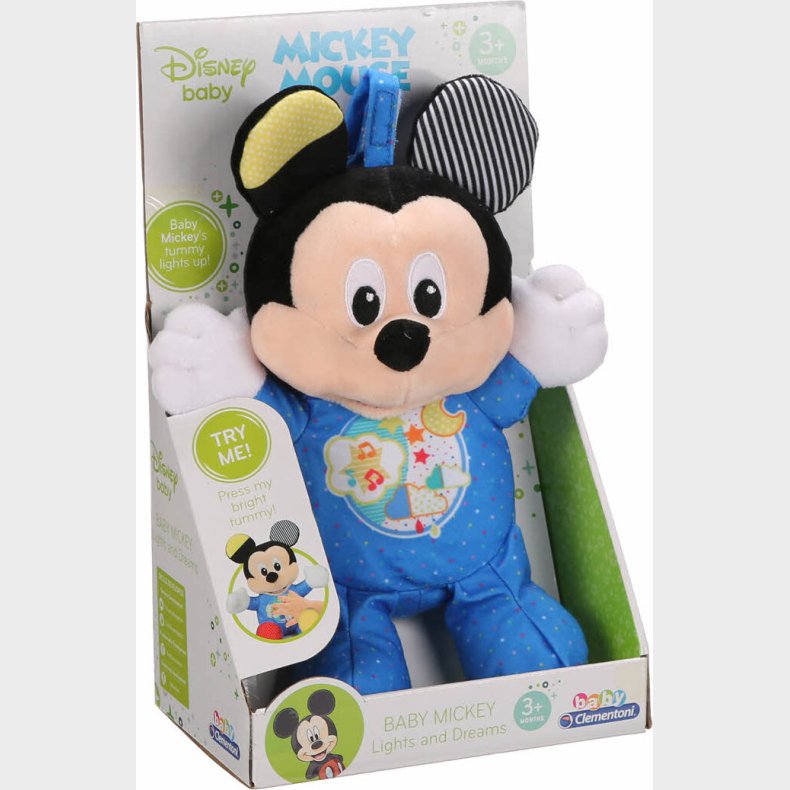 Mickey Mouse Bamse - Disney Baby - Clementoni