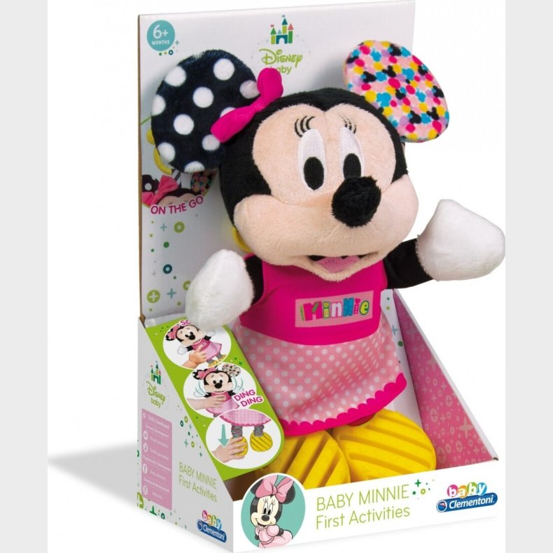 Minnie Mouse Bamse - Disney Baby - Clementoni - 27 Cm