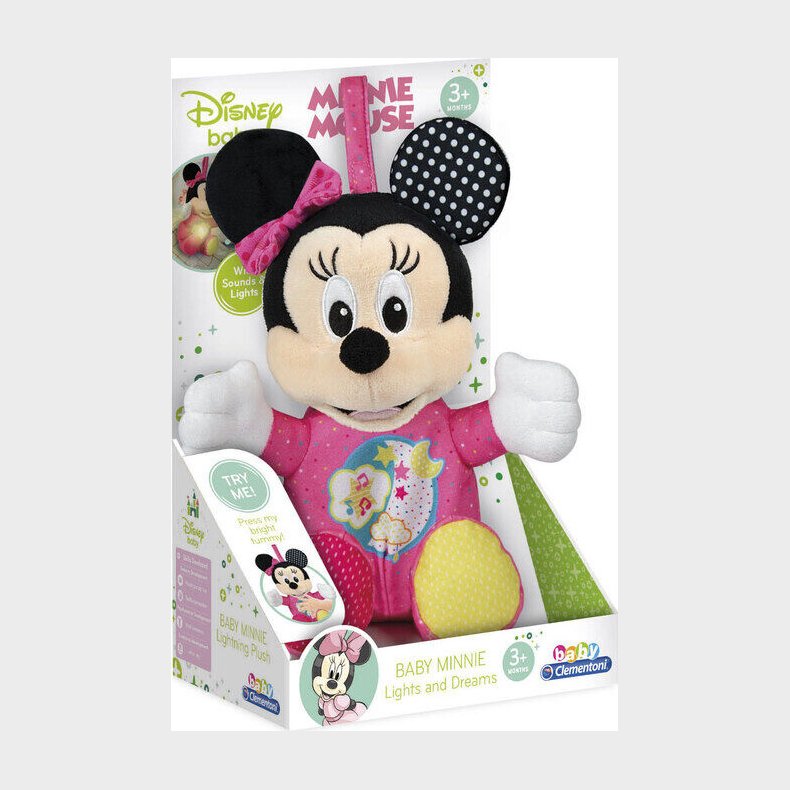 Minnie Mouse Bamse - Disney Baby - Clementoni