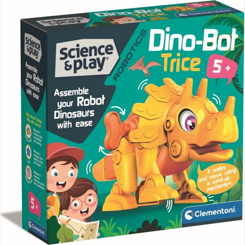 Clementoni - Triceratops Dinosaur Robot Legetj Samlest