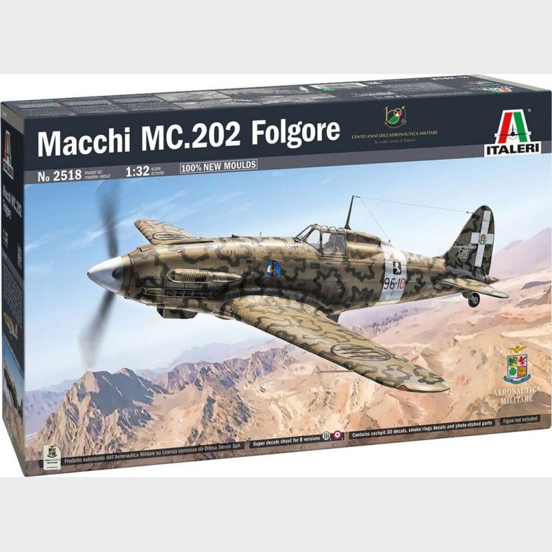 Italeri - Macchi Mc. 202 Folgore - 1:32 - 2518s