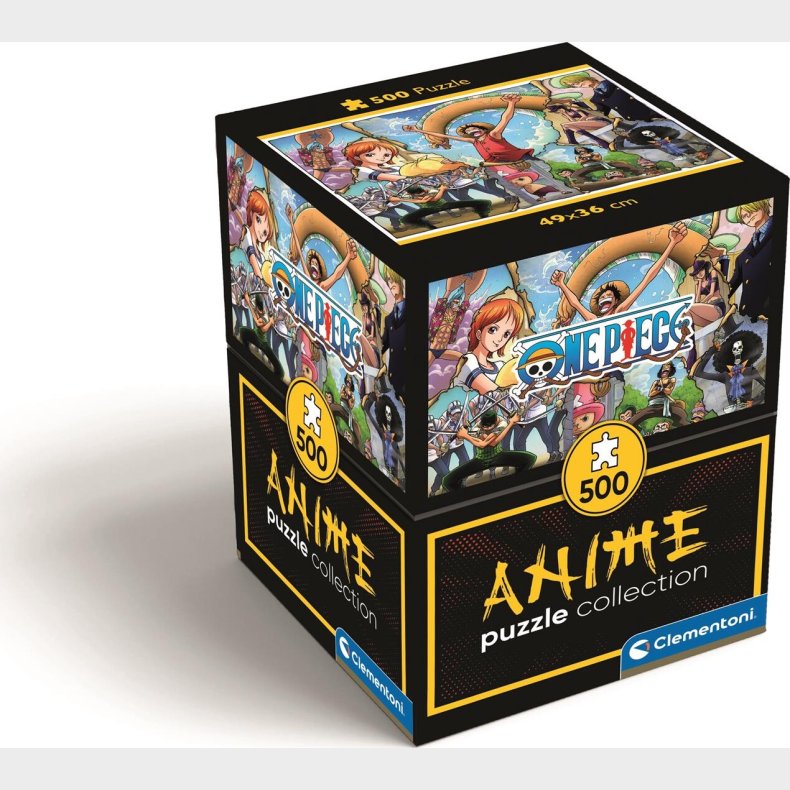 One Piece Puslespil - Clementoni - Anime Collection - 500 Brikker