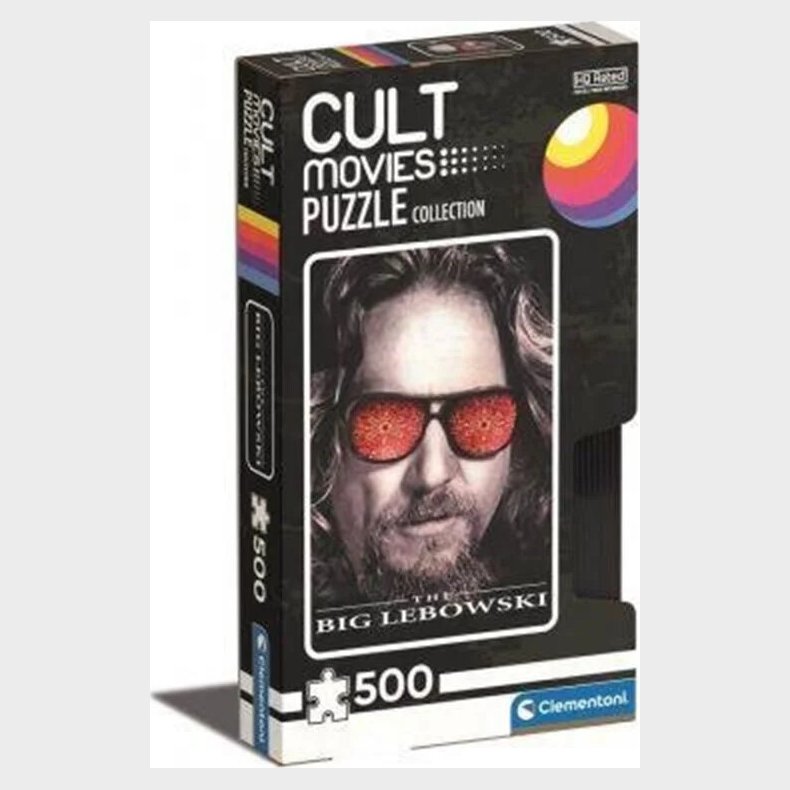 Clementoni Puslespil - The Big Lebowski - Cult Movies Collection - 500 Brikker